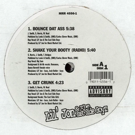 Lil Jon & The East Side Boyz - Get crunk, who you wit - da album