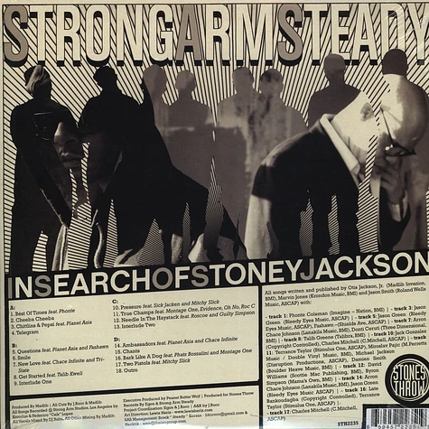 Strong Arm Steady - In Search Of Stoney Jackson