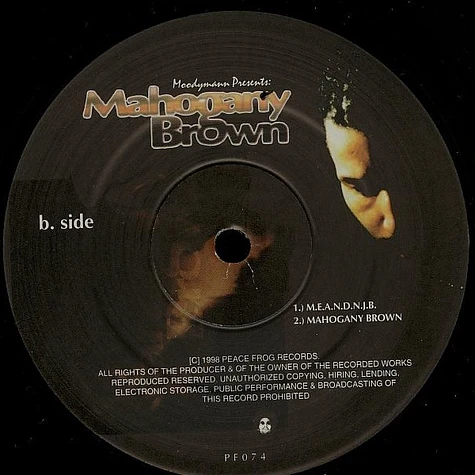 Moodymann - Mahogany Brown