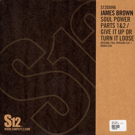 James Brown - Soul power pt. 1 & 2