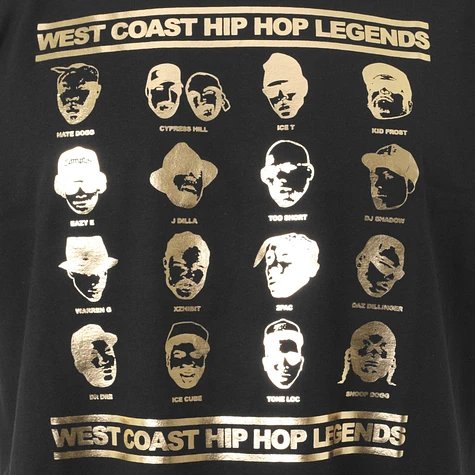 DMC & Technics - West Coast Hip Hop Legends T-Shirt