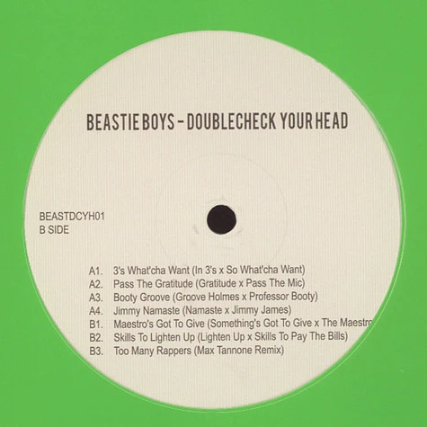 Beastie Boys Vs Max Tannone - Doublecheck Your Head EP