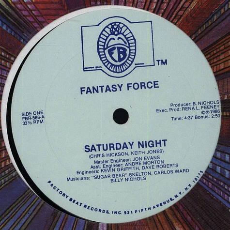 Fantasy Force - Saturday Night