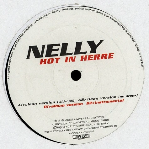 Nelly - Hot In Herre