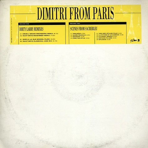 Dimitri From Paris - Dirty Larry (Remixes) / Scenes From Sacrebleu