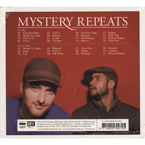 Pete Philly & Perquisite - Mystery Repeats Live Edition