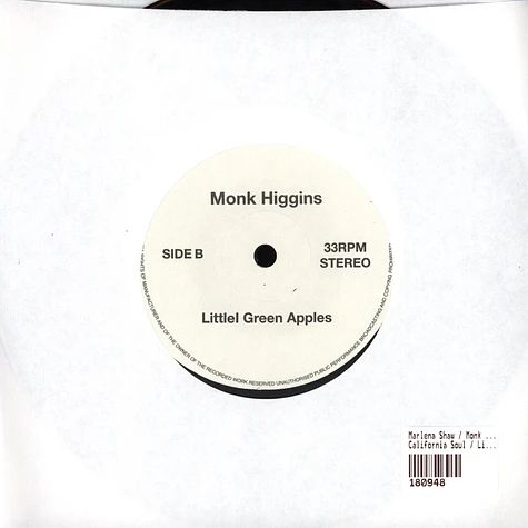 Marlena Shaw / Monk Higgins - California Soul / Little Green Apples