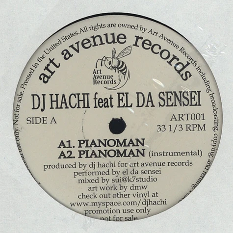 DJ Hachi - Pianoman Feat. El Da Sensei