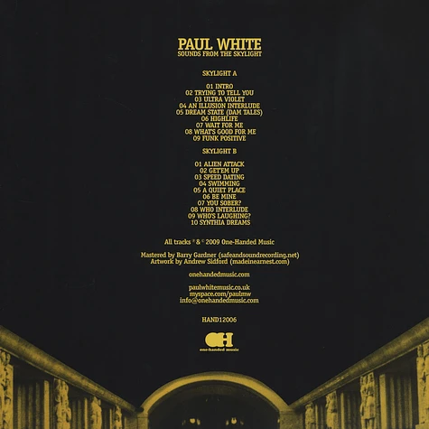 Paul White - Sounds From The Skylight