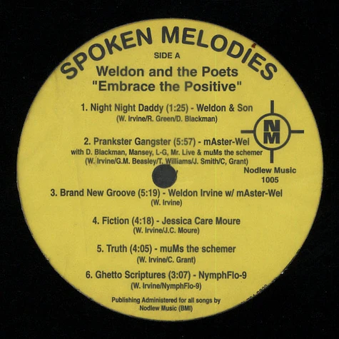 Weldon And The Poets - Embrace The Positive