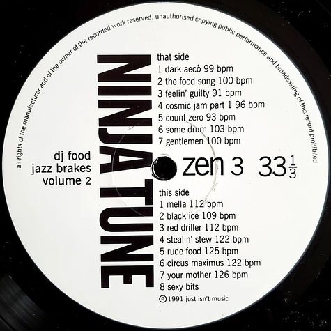 DJ Food - Jazz Brakes Volume 2