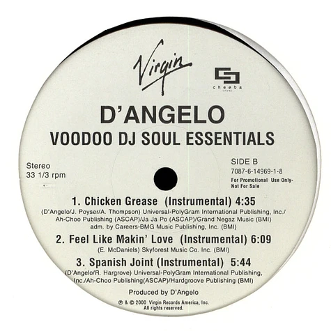 D'Angelo - Voodoo DJ Soul Essentials