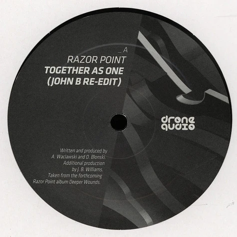 Razor Point - Together As One John B Remix / Amygdalae