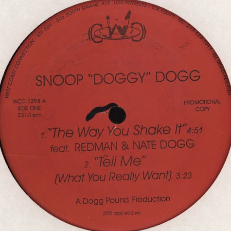 Snoop Dogg - The Way You Shake It Feat. Redman & Nate Dogg