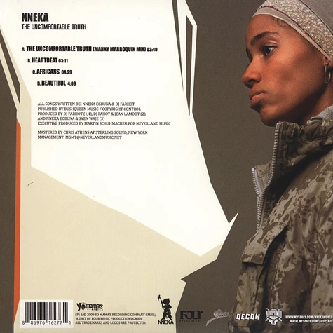 Nneka - The Uncomfortable Truth EP