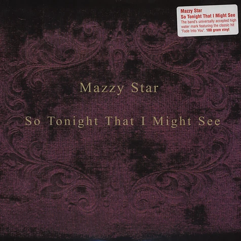 Mazzy Star - So Tonight That I Might See