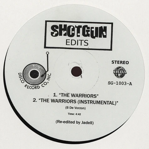 Shotgun Edits - The Warriors