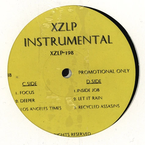 Xzibit - Instrumentals