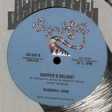 Sugarhill Gang - Rappers delight