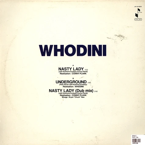 Whodini - Nasty lady
