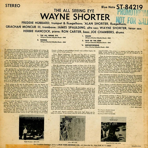 Wayne Shorter - The All Seeing Eye