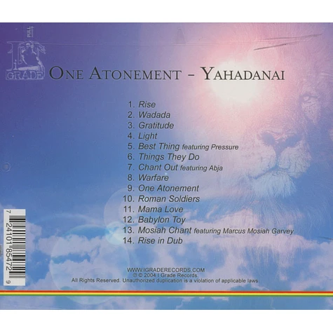 Yahadanai - One Atonement