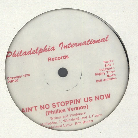 McFadden & Whitehead - Ain't no stoppin us now