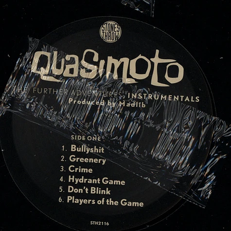 Quasimoto - The Further Adventures Of Lord Quas Instrumentals