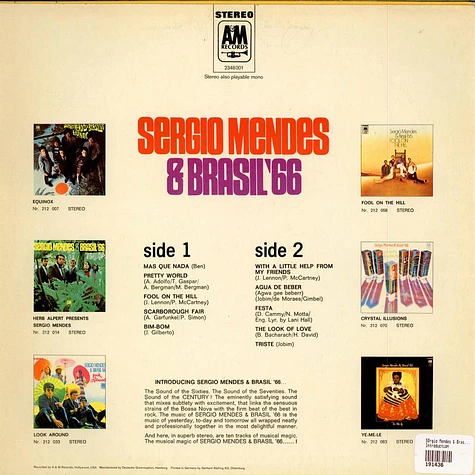 Sérgio Mendes & Brasil '66 - Introduction