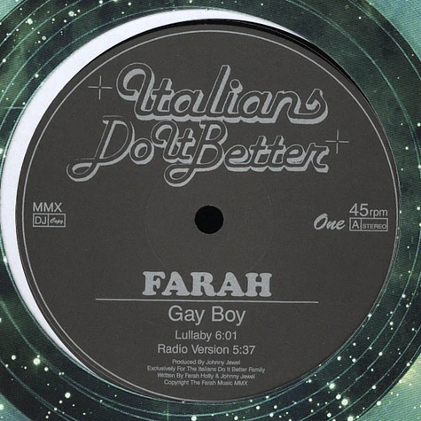 Farah - Gay Boy
