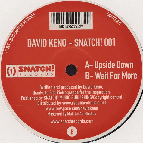 David Keno - Upside Down