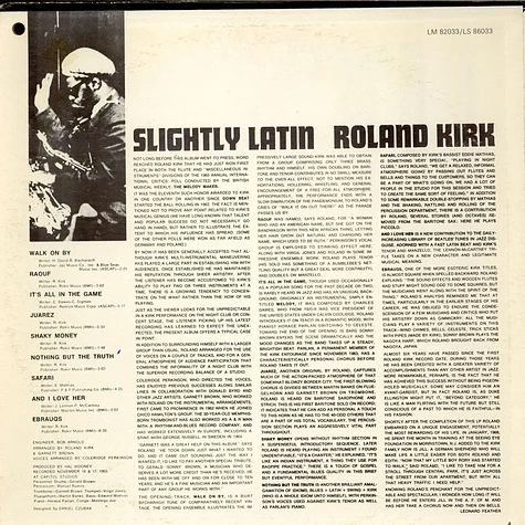 Roland Kirk - Slightly Latin