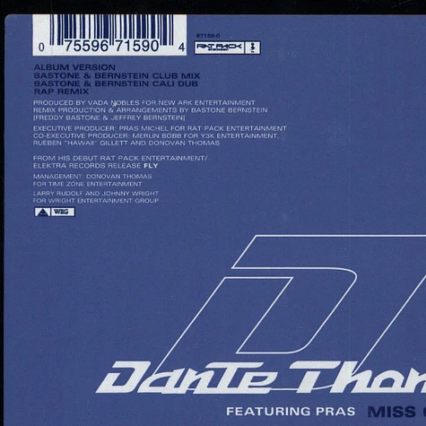 Dante Thomas - Miss california feat. Pras
