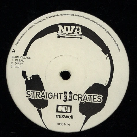 NVA - Straight from the crates vol. 1 Album Sampler