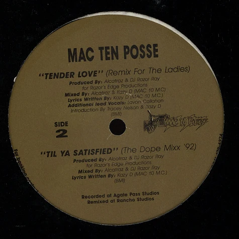Mac Ten Posse - Till Ya Satisfied
