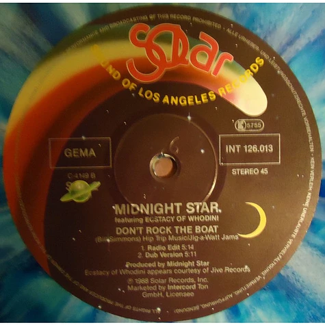 Midnight Star Featuring Ecstacy - Don't Rock The Boat