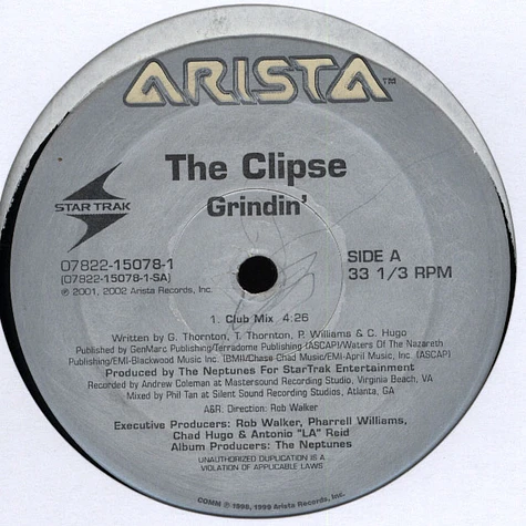 Clipse - Grindin'