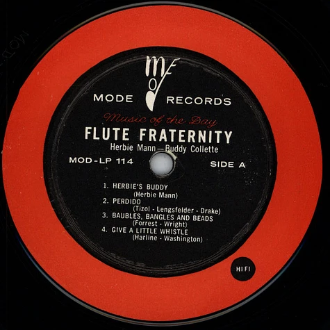 Herbie Mann & Buddy Collette - Flute Fraternity