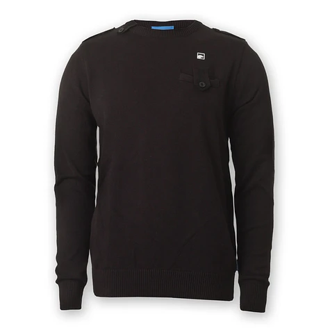 Supremebeing - Ombre Crew Neck Knit Sweater