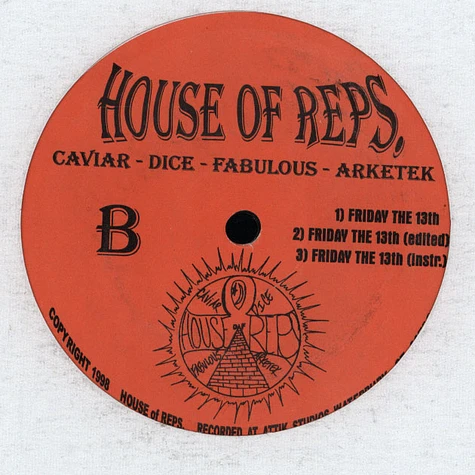 House Of Reps - Scandalous Life