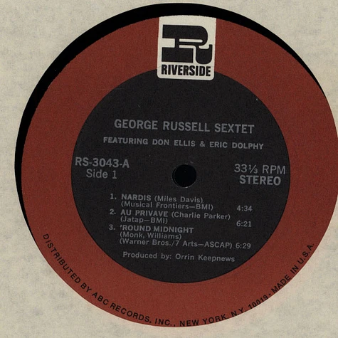 George Russell Sextet - George Russell Sextet