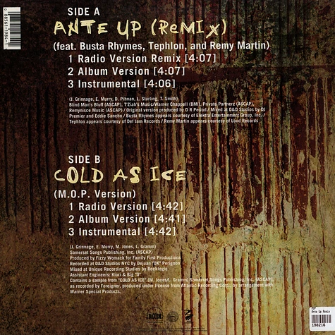 M.O.P. - Ante Up (Remix)