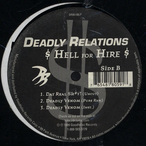 Deadly Relations - Hell For Hire