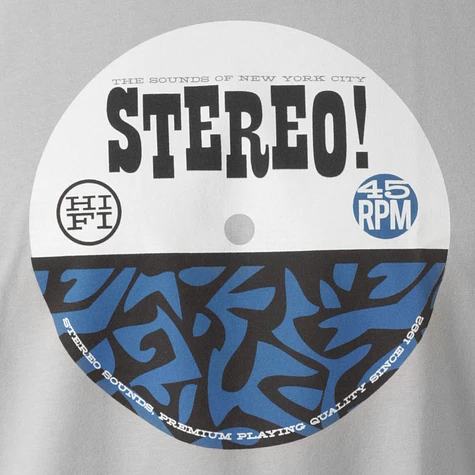 Stereo - Record Label T-Shirt