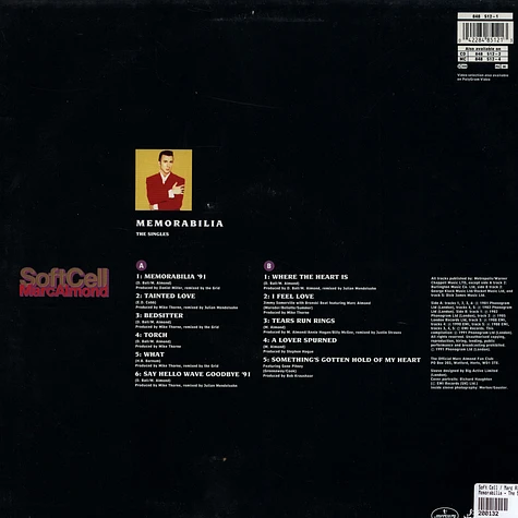 Soft Cell / Marc Almond - Memorabilia - The Singles