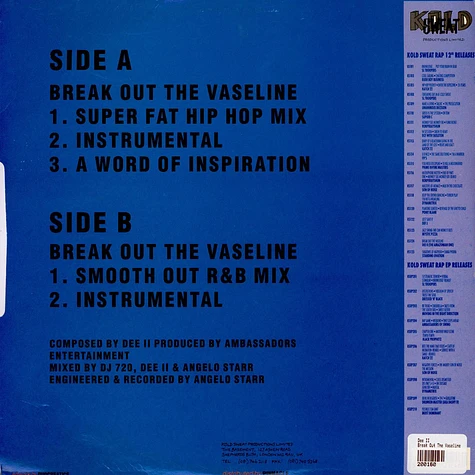 Dee II - Break Out The Vaseline