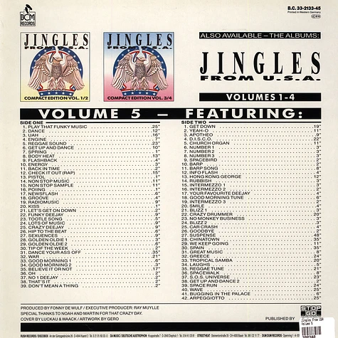 Jingles From USA - Volume 5