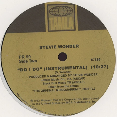 Stevie Wonder - Do I Do