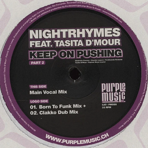 Nightrhymes - Keep On Pushing Part 2