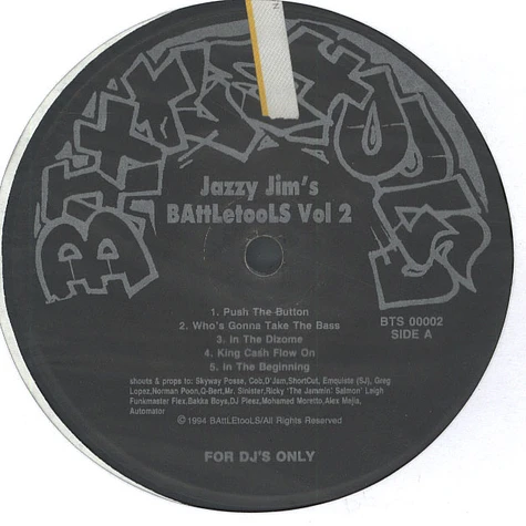 Jazzy Jim - Jazzy Jim's Battletools Vol. 2